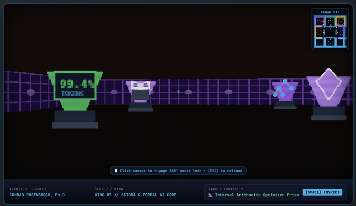 16-Bit Retro Raycasted Memory Palace